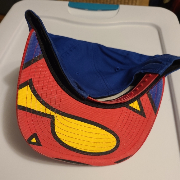 NWOT - Superman New Era 9Fifty Snapback Hat Medium Large - Picture 7 of 12